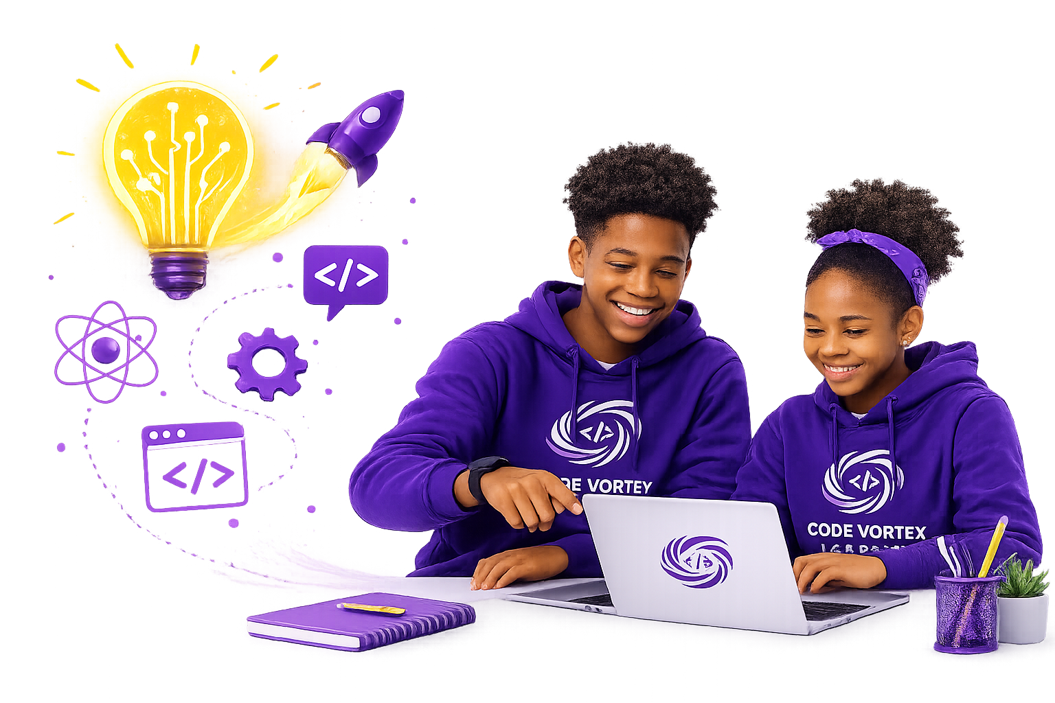 Code Vortex Academy mission and learning community